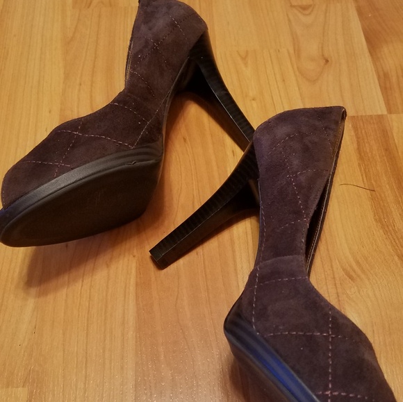 BCBG | brown peep toes - Picture 2 of 6